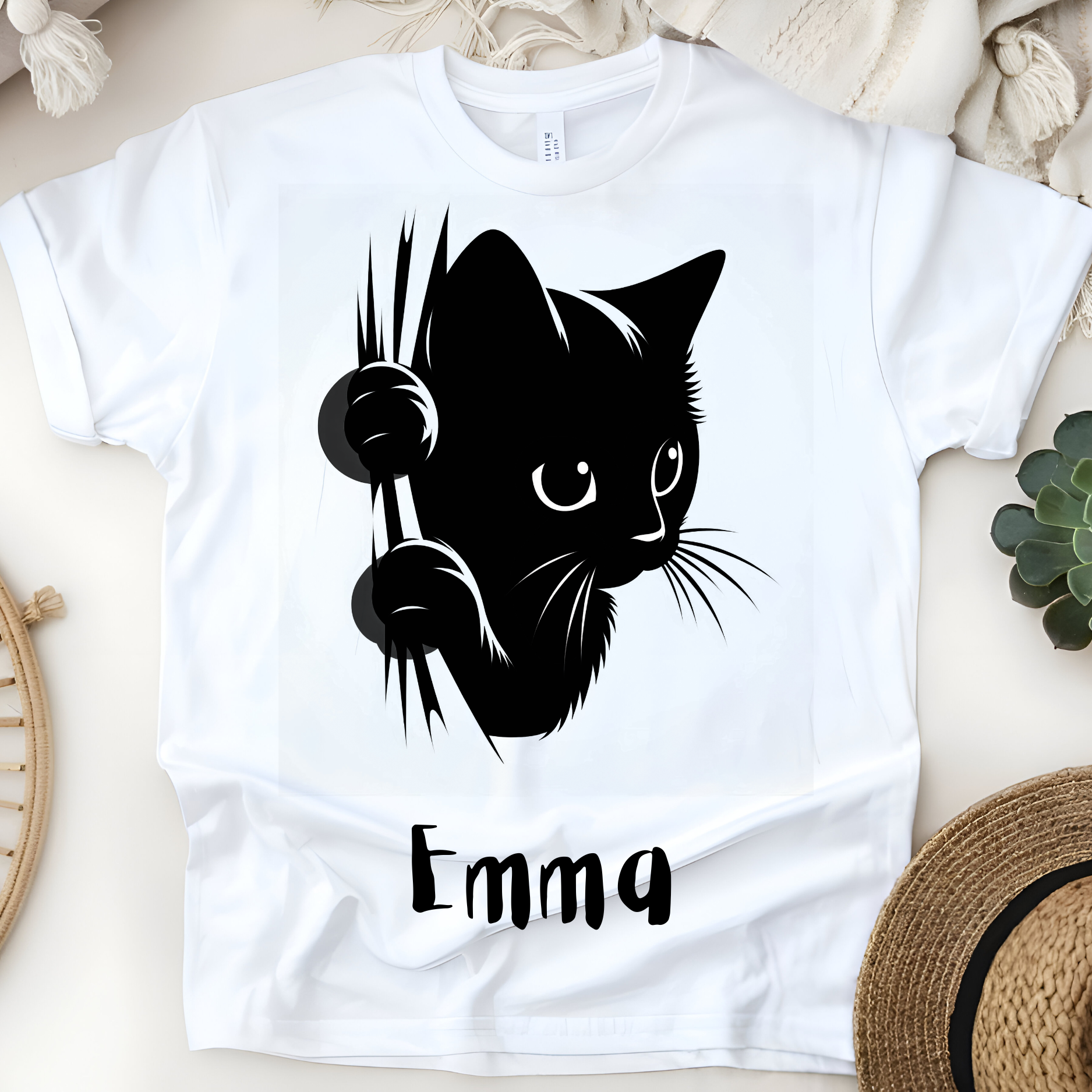 🌈❤️ Personalized Love & Rainbows T-Shirt – Custom Name Kids Tee!