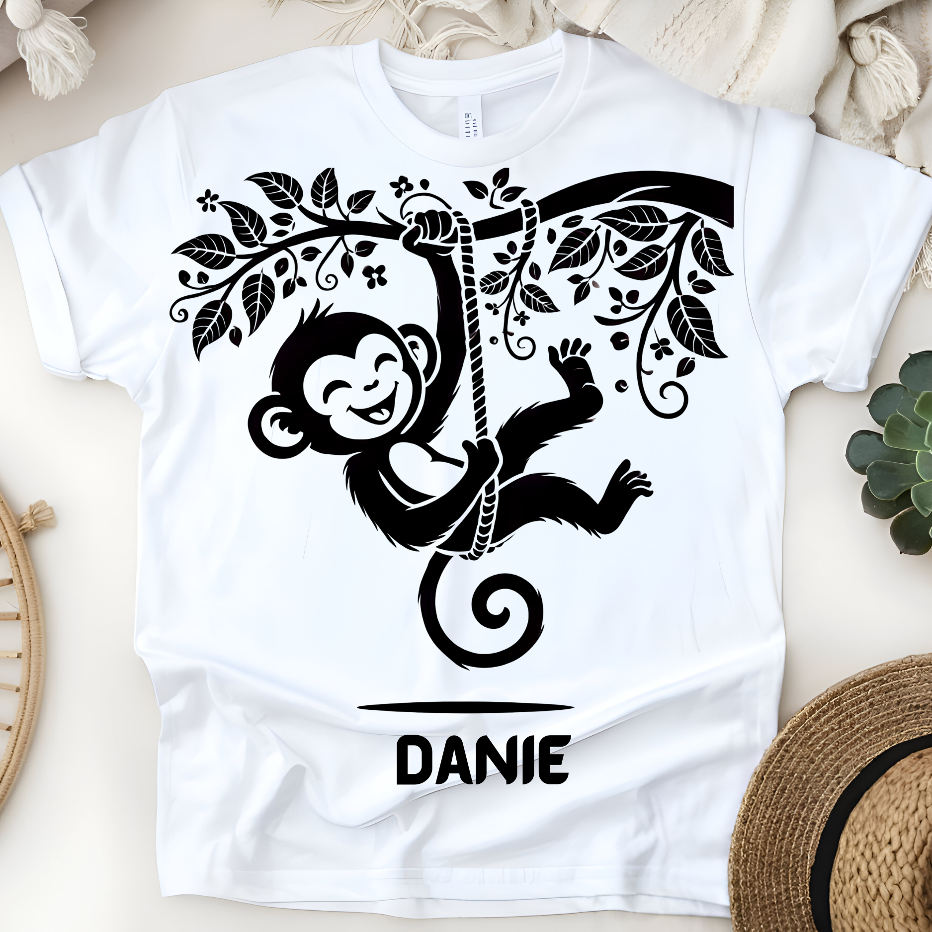 🦥💤 Personalized Cozy Sloth T-Shirt – Custom Name Kids Tee!